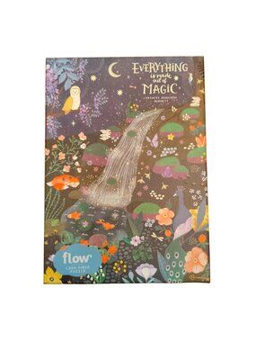 Flow 1000-Piece Puzzle "Everything Is Made Out Of Magic" By Valesca Van Waveren
